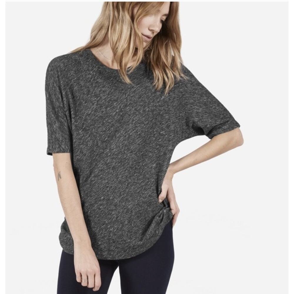 Everlane Marled Short Sleeve Dolman Shirt XS